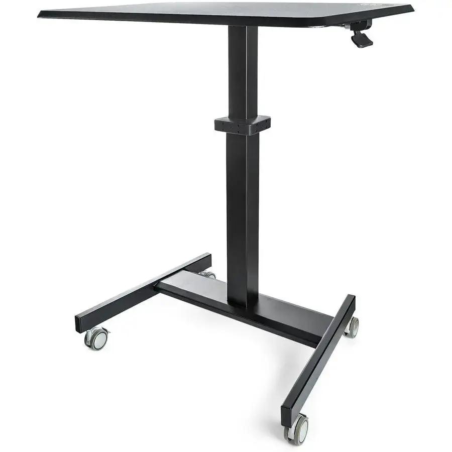 StarTech.com Mobile Standing Desk STSCART2 - Adjustable Height Rolling Laptop Workstation by STARTECH.COM