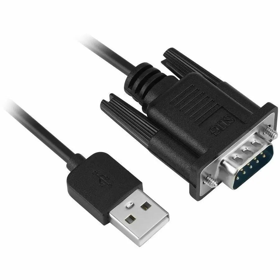 SIIG USB to RS-232 Serial Adapter Cable - FTDI FT232, Part Number JU-CS0311-S1