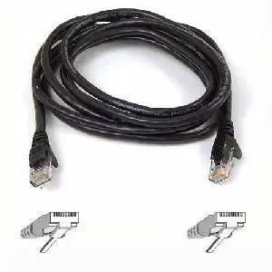 Belkin 100ft Cat6 Snagless Molded Ethernet Patch Cable RJ45 - High-Speed Network Connection in Black by Belkin International, Inc