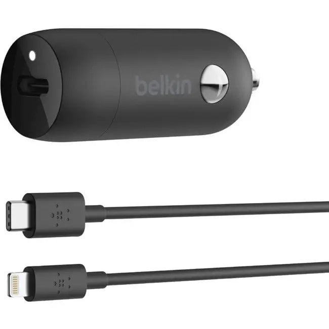 20W CAR CHARGER W/ LTG TO USB-CCABL