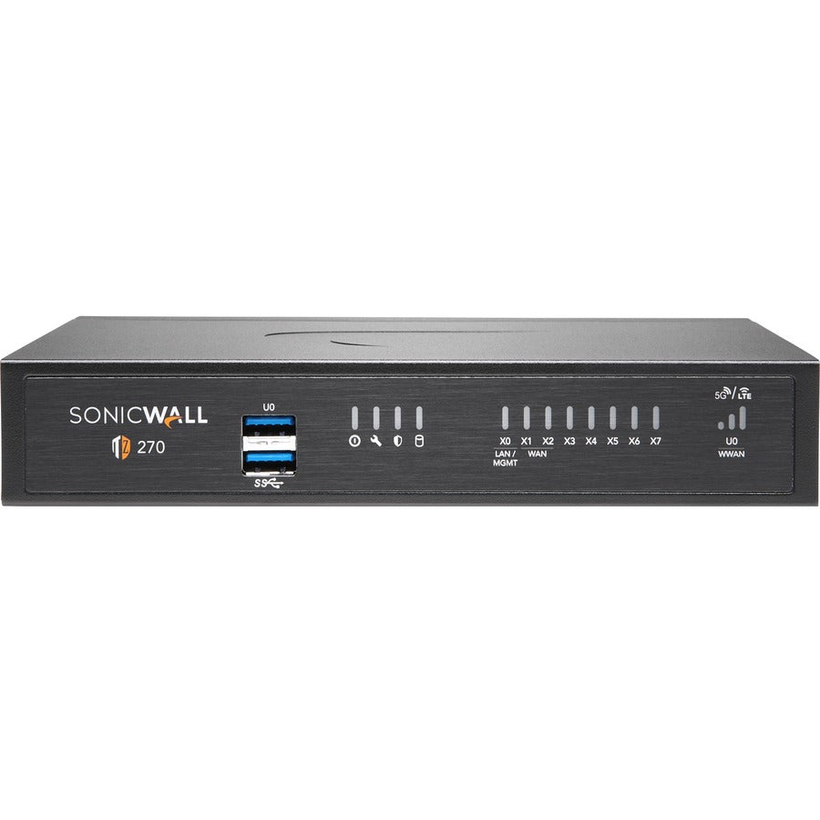 SonicWall TZ270 High Availability Firewall - Secure SD-WAN & High-Speed Ethernet