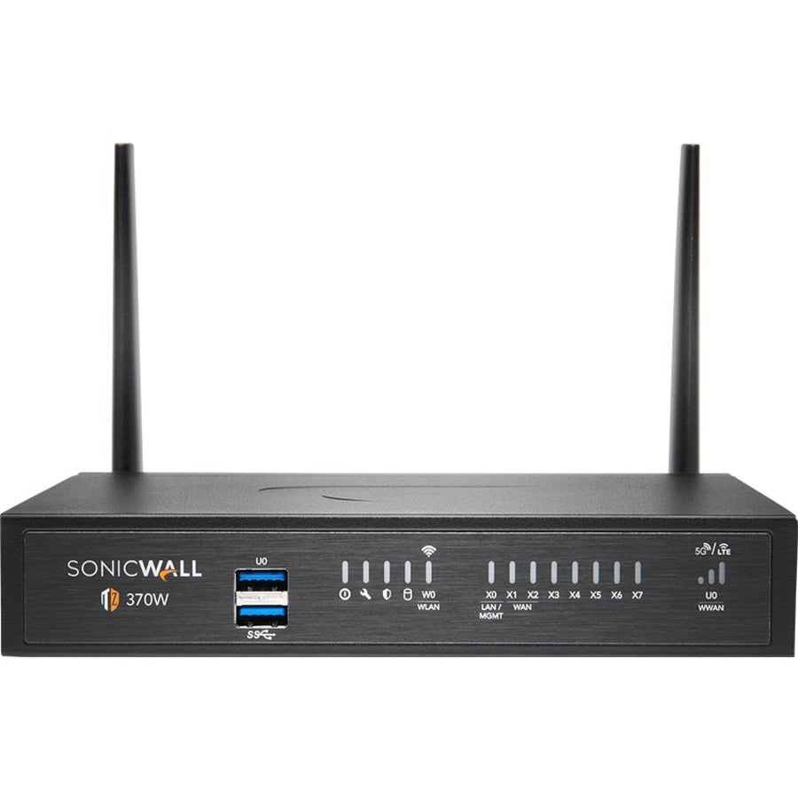 SonicWall TZ370W Network Security Firewall Appliance with SD-WAN and Secure Management