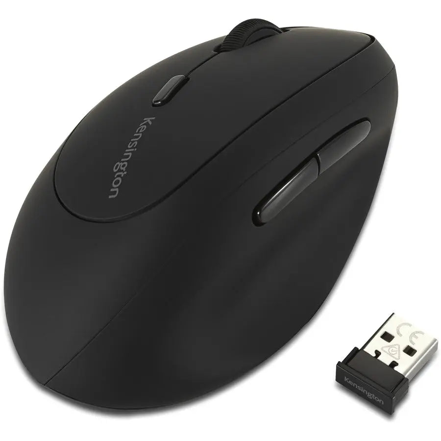 Kensington ProFit Left-Handed Ergo Wireless Mouse with 6 Buttons and Adjustable DPI