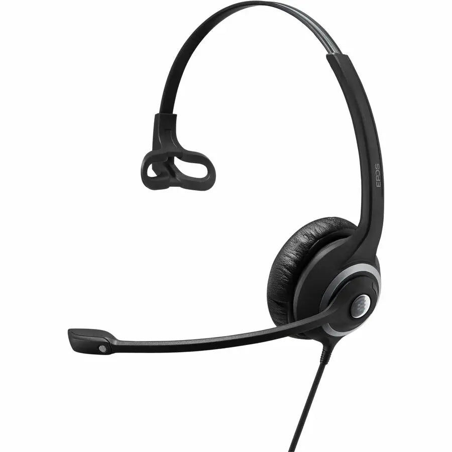 EPOS Impact SC 230 Headset for Desk Phones, Noise-Cancelling Microphone, Black