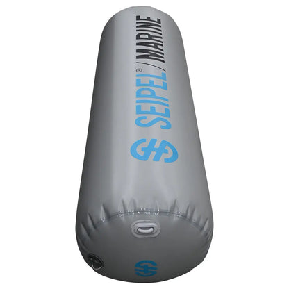 Seipel Marine 5' Inflatable Boat Bumper - Grey for Dock and Boat Protection