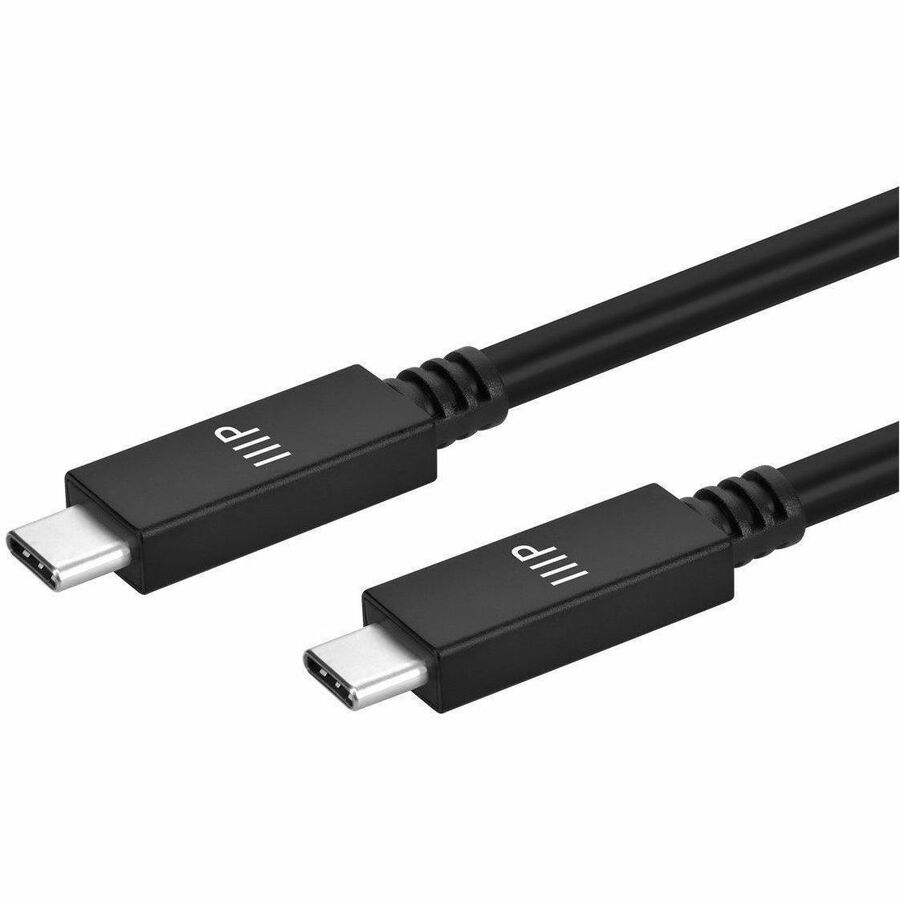 Monoprice Ultra Compact USB-C 3.2 Gen2 Cable (10Gbps, 5A, 3.3ft) - Black