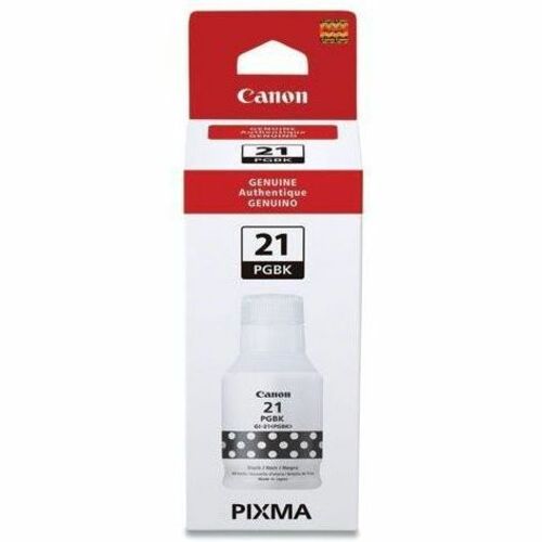 Canon GI-21 Pigment Black Ink Bottle, Part Number 4526C001