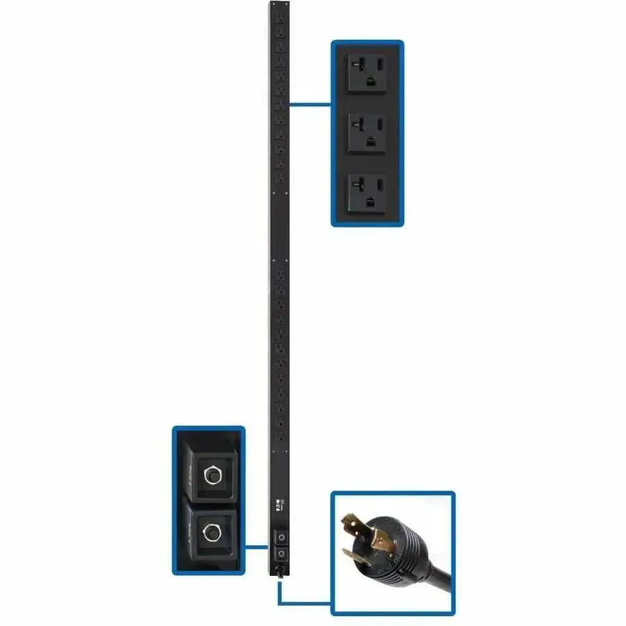 Eaton Corporation PDUV30 24-Outlet 120V Single-Phase Power Distribution Unit for Data Centers and Network Applications by Eaton Corporation