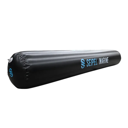 Seipel Marine 10' Inflatable Boat Bumper - Black for Dock and Mooring Protection