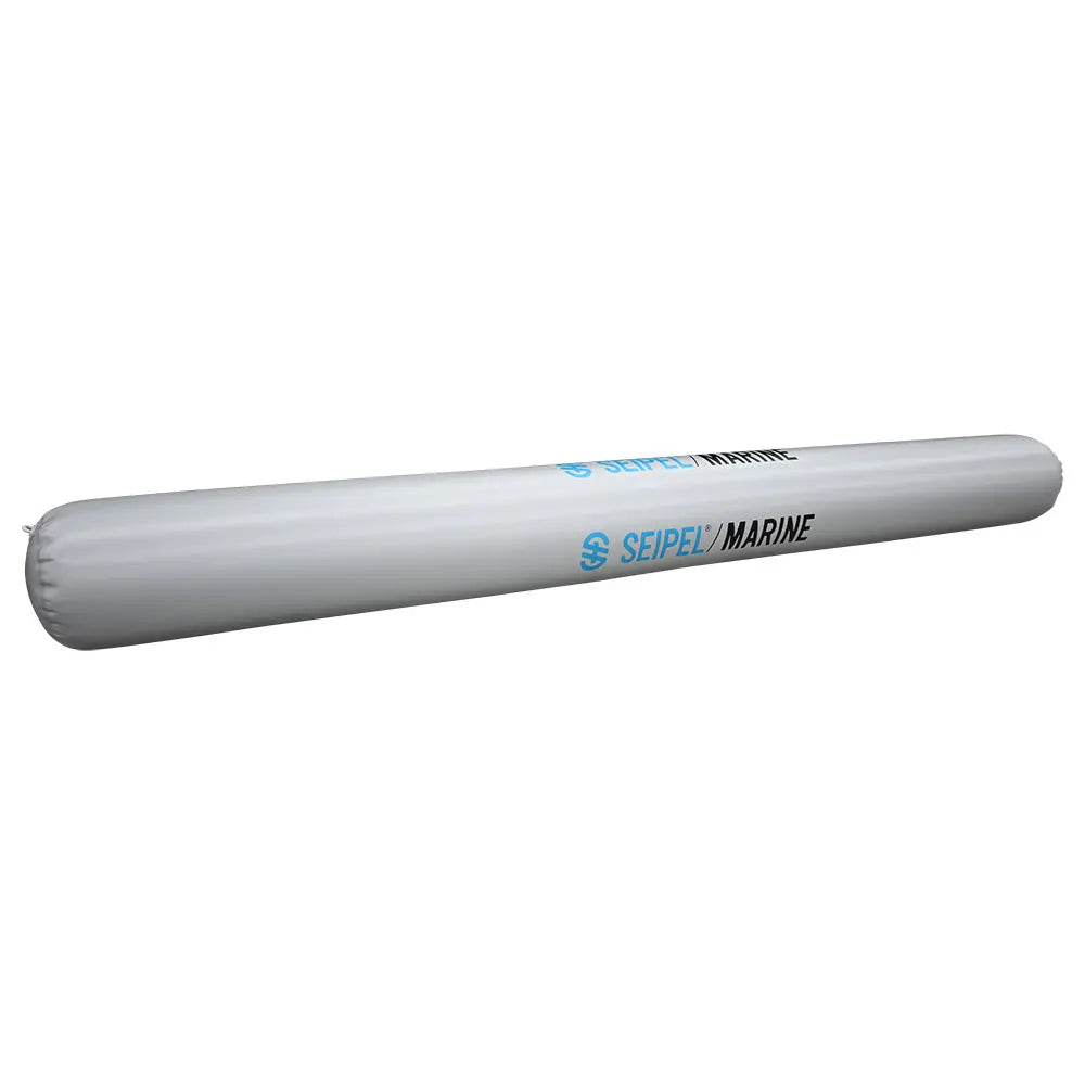 Seipel Marine 15' Inflatable Boat Bumper - Grey for Dock Protection and Mooring Safety