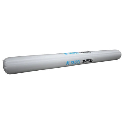 Seipel Marine 15' Inflatable Boat Bumper - Grey for Dock Protection and Mooring Safety
