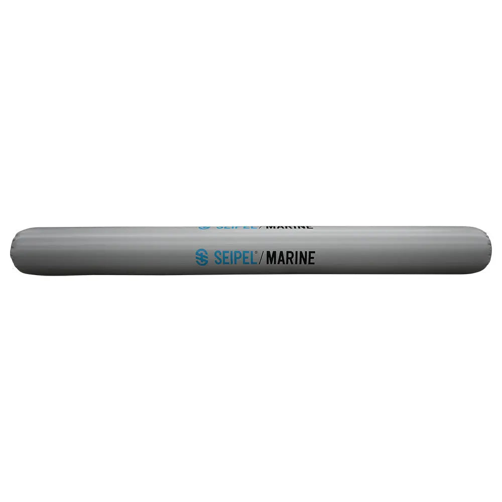 Seipel Marine 15' Inflatable Boat Bumper - Grey for Dock Protection and Mooring Safety
