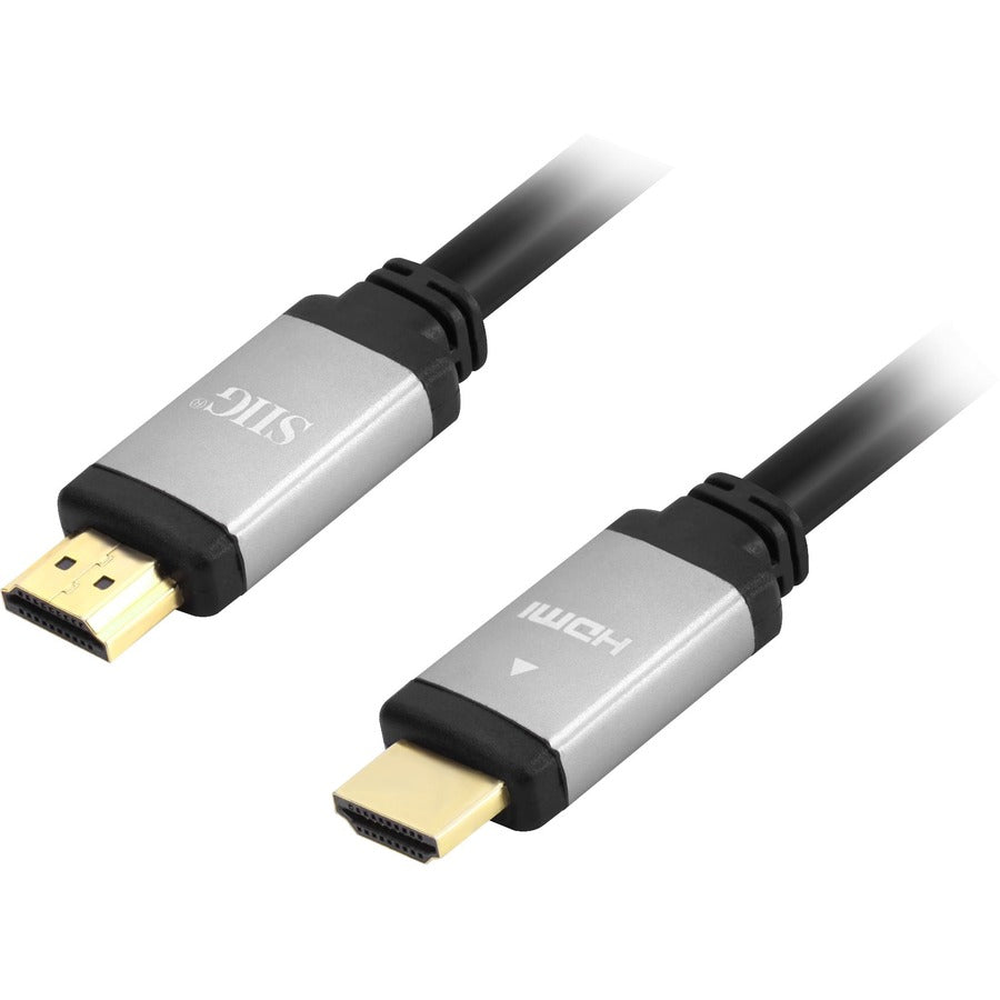 SIIG Ultra High Speed HDMI Cable - 12ft for 8K UHD Video, HDMI 2.1, Gold-Plated Connectors