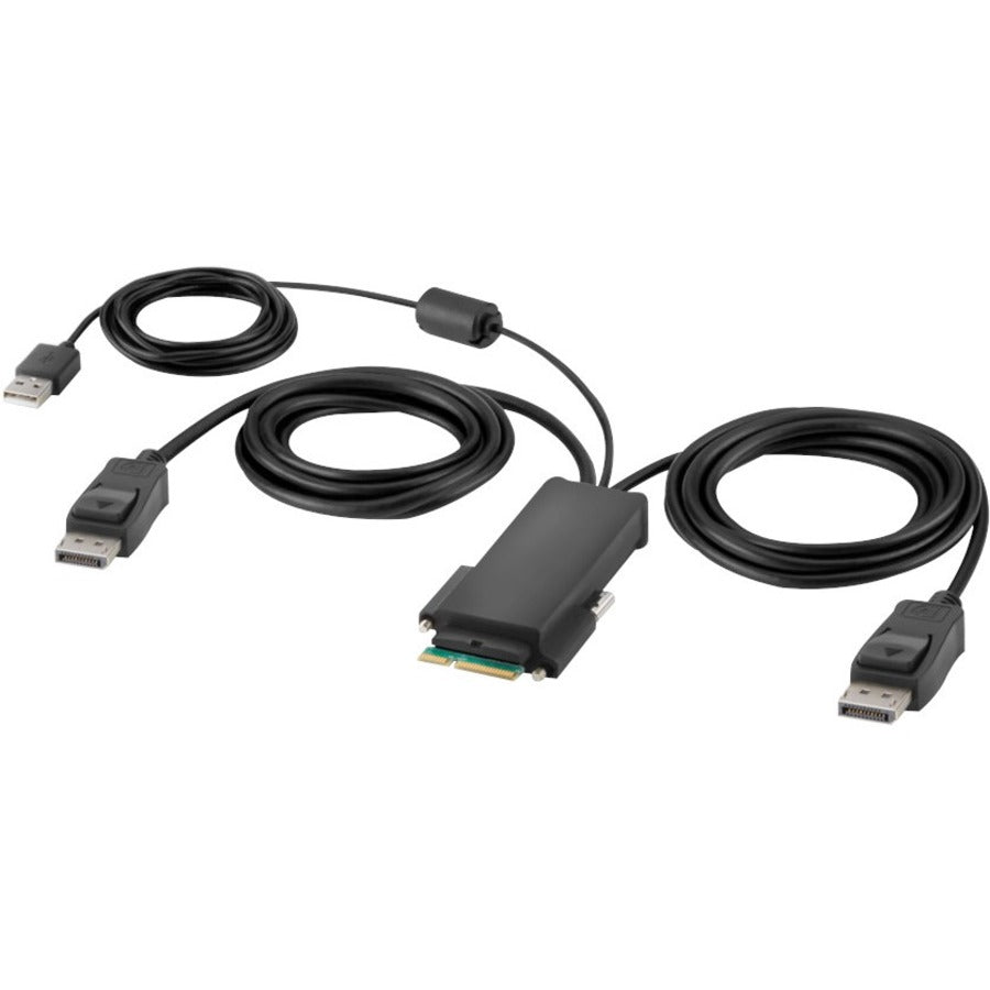 Belkin Modular DP Dual-Head Host Cable 6 ft. for High-Resolution KVM Connections