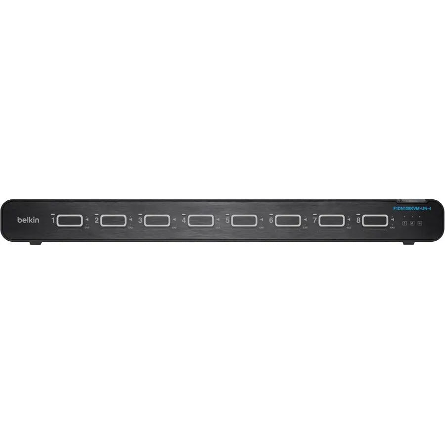 Belkin F1DN108KVM-UN-4 Universal 2nd Gen Secure 8-Port KVM Switch with CAC and 4K Support