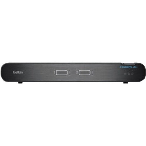 Belkin Universal 2nd Gen Secure KVM Switch, 2-Port Dual Head with CAC - Model F1DN202KVM-UN-4
