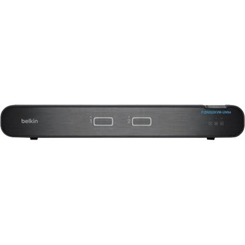 Belkin Universal 2nd Gen Secure 2-Port Dual-Head KVM Switch F1DN202KVM-UNN4