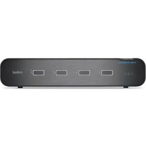 Belkin Universal 2nd Gen Secure 4-Port Dual Head KVM Switch - No CAC