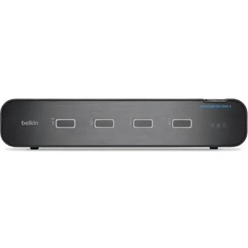 Belkin Universal 2nd Gen Secure 4-Port Dual Head KVM Switch - No CAC by Belkin International, Inc