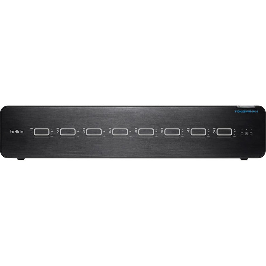 Belkin Universal 2nd Gen Secure KVM Switch, 8-Port Dual Head with CAC and 4K Support