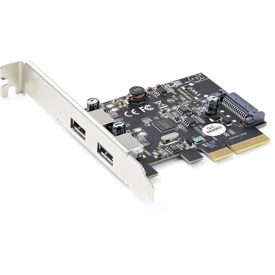 StarTech.com PEXUSB312A3 2-Port USB 3.2 Gen 2 PCIe Expansion Card with 10Gbps USB-A Ports by StarTech.com