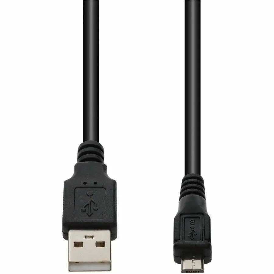 AddOn 6ft USB A 2.0 (Male) to Micro-USB B 2.0 (Male) Data Transfer Cable by AddOn