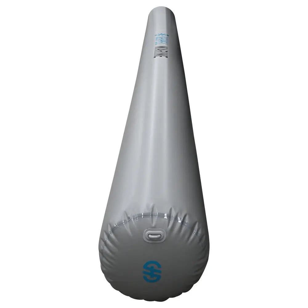 Seipel Marine 20' Inflatable Boat Bumper - Grey for Dock and Boat Protection