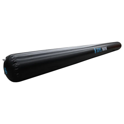 Seipel Marine 20' Inflatable Boat Bumper - Black for Dock Protection
