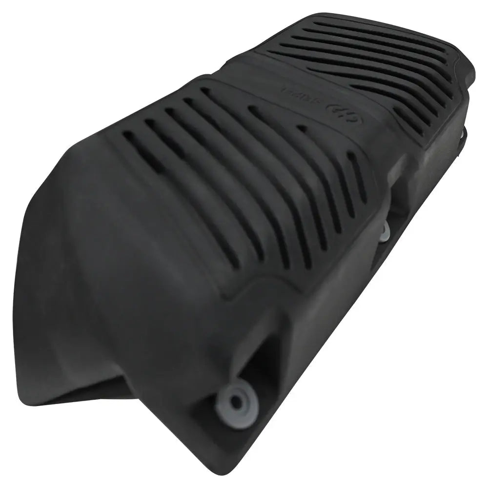 Seipel Marine Eva Permanent Dock Fender - Black, 17.5"L x 6.8"W x 7.3"H, UV Resistant Marine Dock Bumper