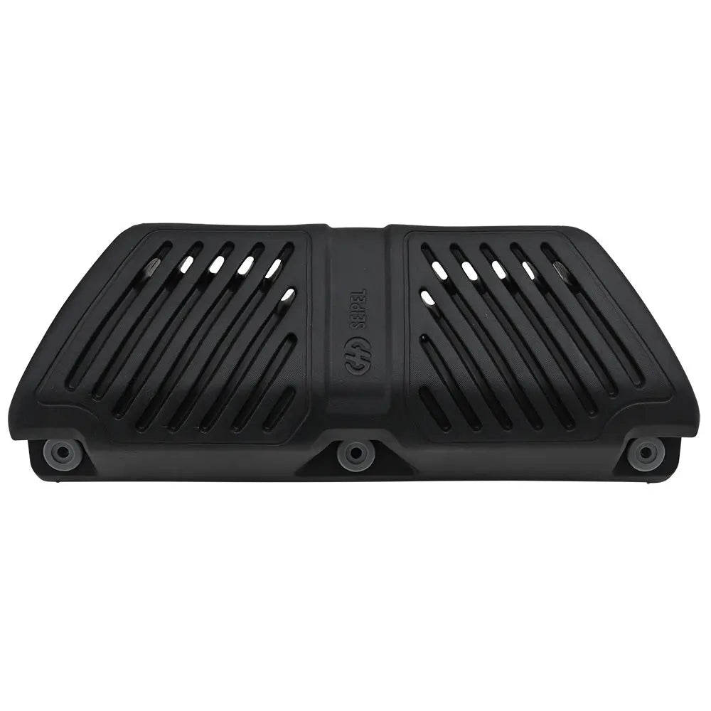 Seipel Marine Eva Permanent Dock Fender - Black, 17.5"L x 6.8"W x 7.3"H, UV Resistant Marine Dock Bumper