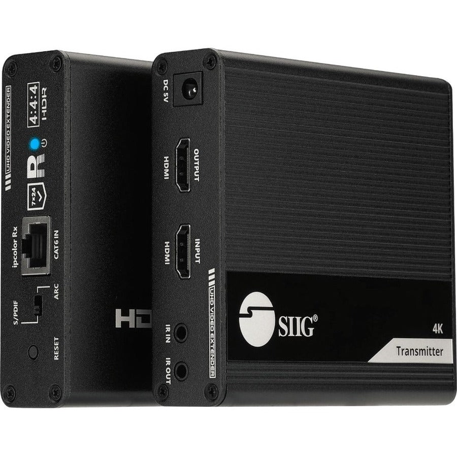 SIIG ipcolor 4K HDMI 2.0 Extender Daisy Chain Transmission Kit - 230 ft