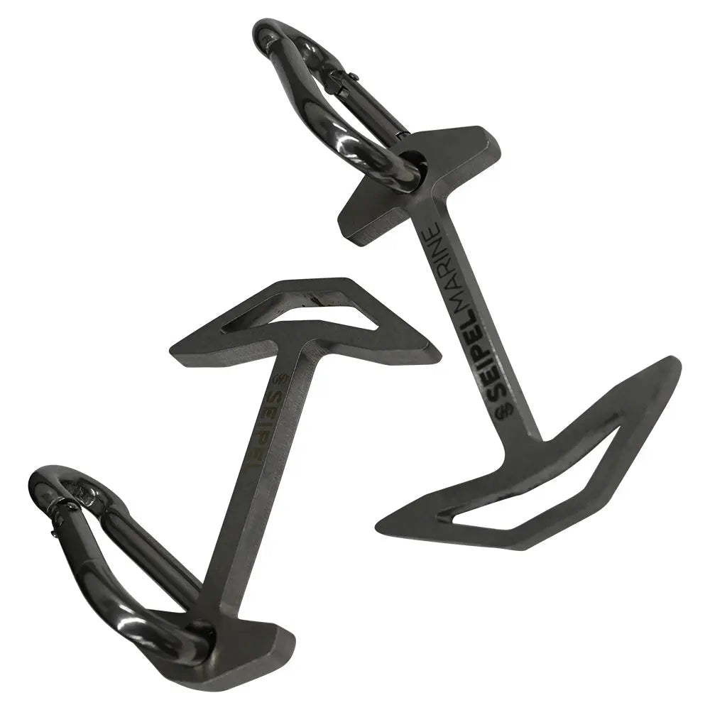Seipel Marine Quick Dock Cleat 2-Pack for Secure Paddleboard, Kayak, and Small Boat Tying