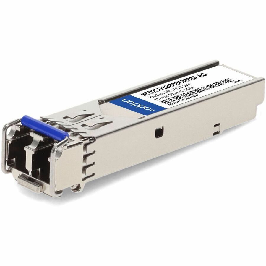 AddOn Fujitsu HCD25D10I000C300M-AO SFP28 Transceiver for 25GBase-LRL over Single-Mode Fiber (SMF), 1310nm, 300m, LC Connector