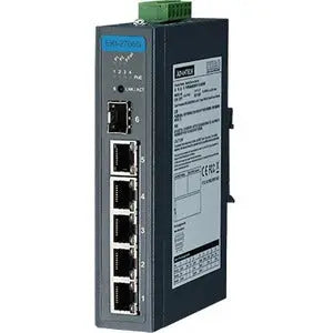 Advantech EKI-2706G-1GFPI Ethernet Switch with PoE and Gigabit Ports