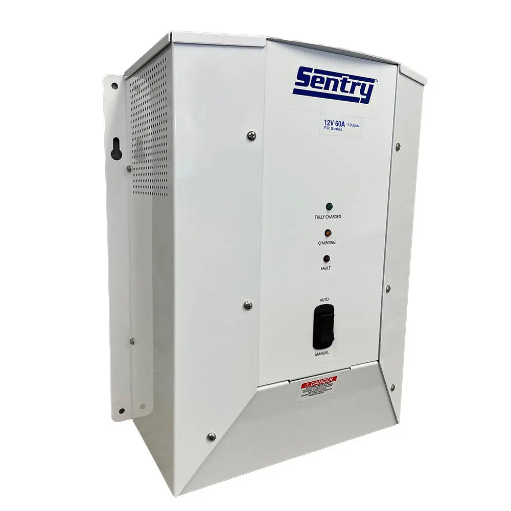 Sentry Marine Battery Charger 12VDC 60A 3-Bank with 115/230V Input