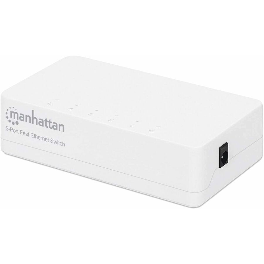 IC INTRACOM Manhattan 5-Port Fast Ethernet Switch - Reliable Network Expansion for Home and Small Business