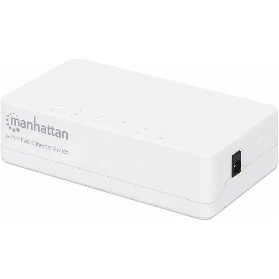 IC INTRACOM Manhattan 5-Port Fast Ethernet Switch - Reliable Network Expansion for Home and Small Business by IC INTRACOM