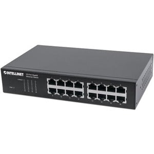 IC INTRACOM 16-Port Gigabit Ethernet Switch – High-Speed Network Expansion for Small Business and Office