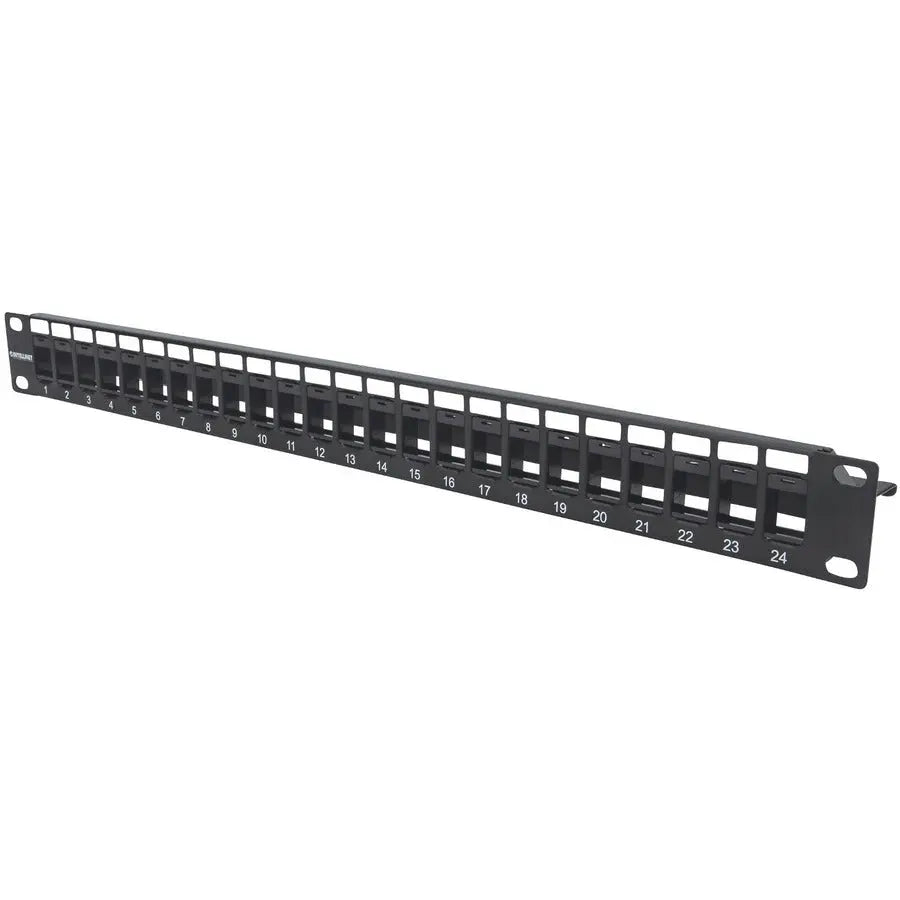 Intellinet 19-Inch Rack-Mount Blank Patch Panel Model 720847