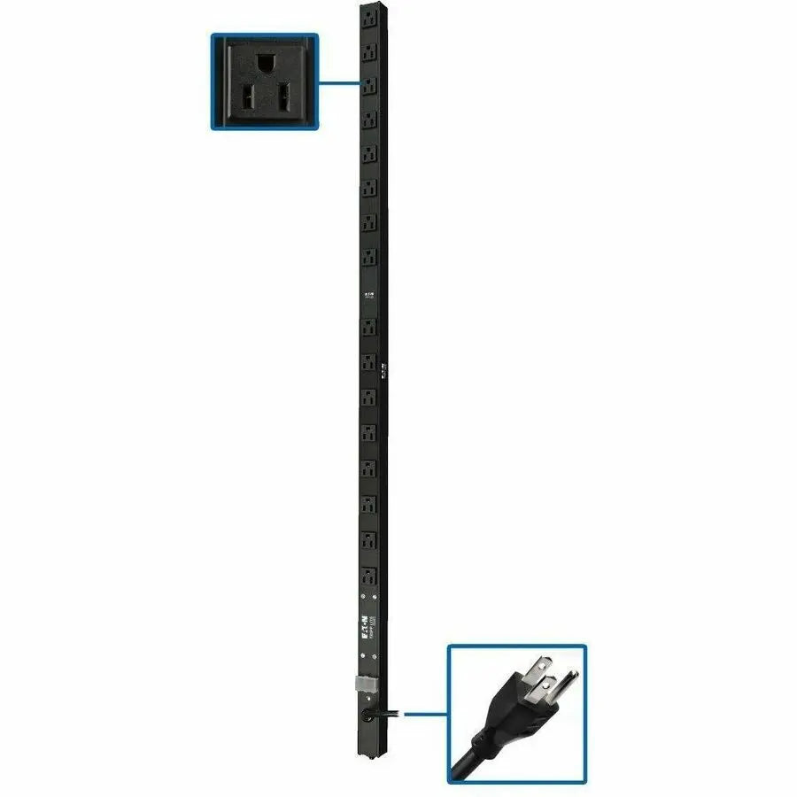 Eaton PDUV15-48 16-Outlets Power Distribution Unit for Data Centers and Network Closets