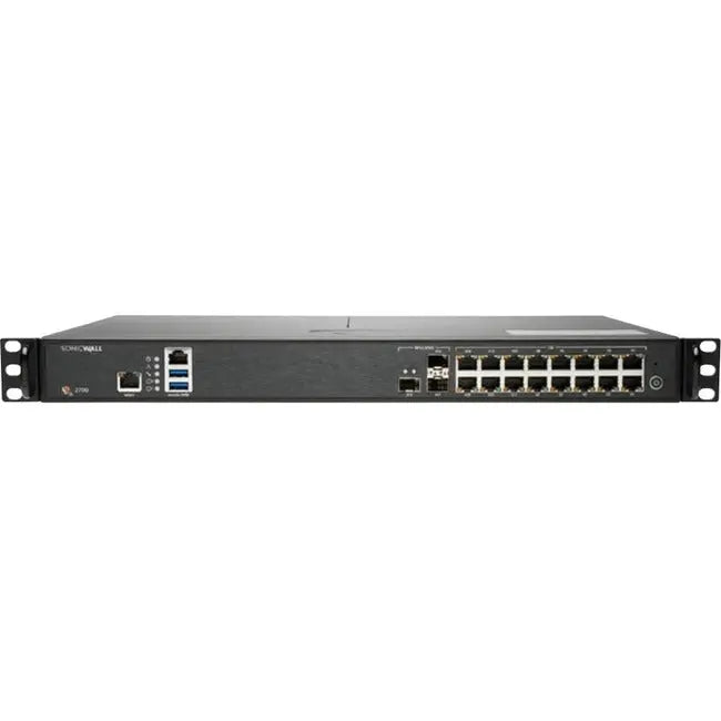 SonicWall NSA 2700 High Availability Firewall with 16 Ports and 10 GbE Connectivity
