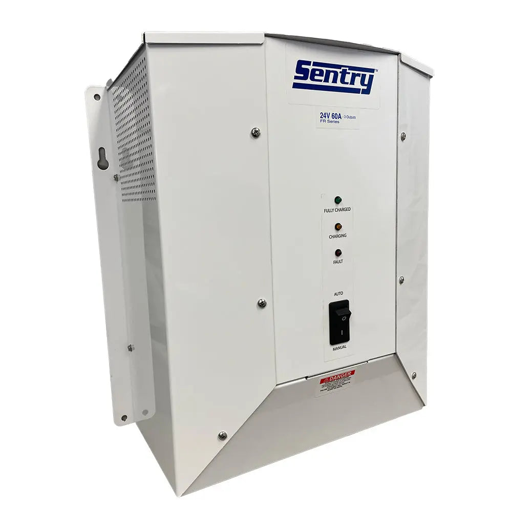 Sentry SFR2460/3X Marine Battery Charger 24VDC 60A 3-Bank with 115/230V Input