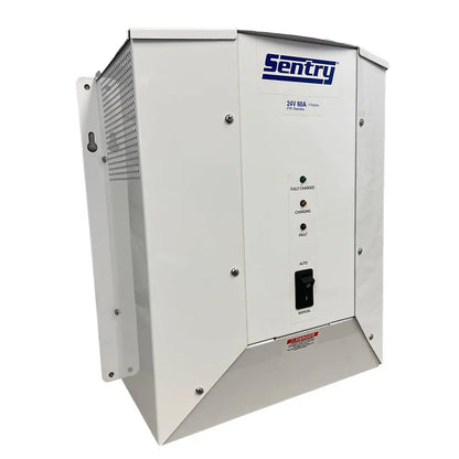Sentry SFR2460/3X Marine Battery Charger 24VDC 60A 3-Bank with 115/230V Input