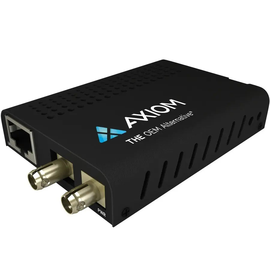 Axiom Memory Solutions MC01-S3T10-AX Mini 10/100Base-TX to 100Base-FX Fiber Media Converter