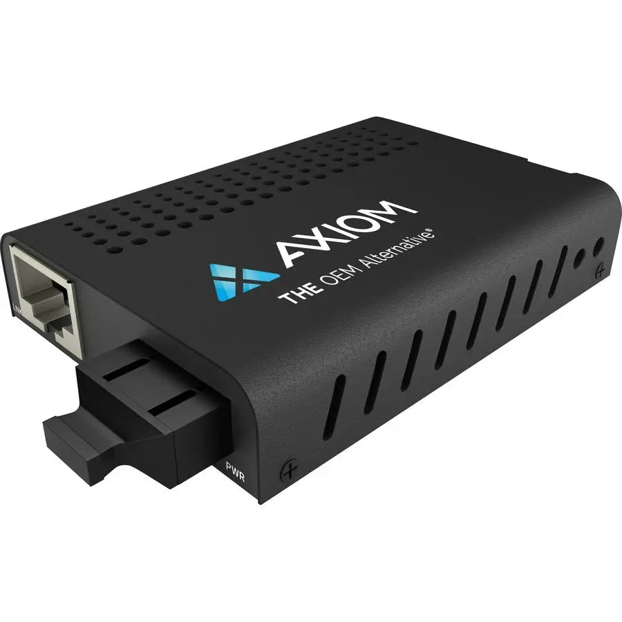 Axiom Memory Solutions MC03-M8S05-AX Mini Gigabit Ethernet Media Converter with Open SFP Port