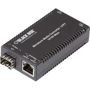 Black Box MultiPower Miniature Media Converter LHC301A-R4 for Fiber to Desktop Networking