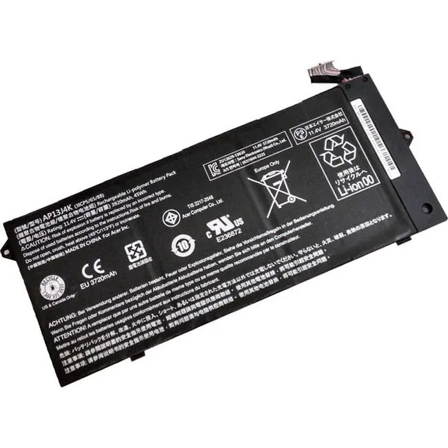 BTI AR-C720 Chromebook Battery for Acer C720, C720p, and C740 - 3920 mAh, 11.4V DC Rechargeable Battery by Battery Technology Inc.