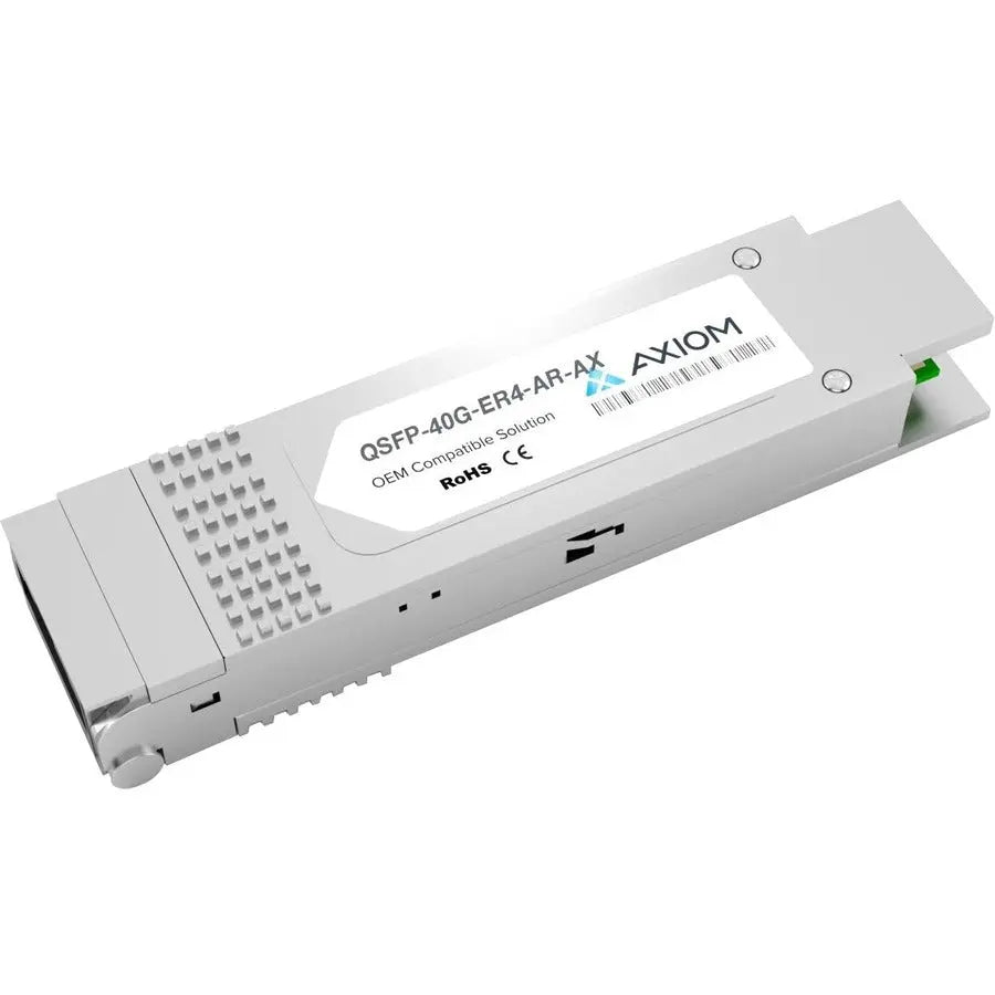 Axiom Memory Solutions 40GBASE-ER4 QSFP+ Transceiver for Arista - QSFP-40G-ER4-AR