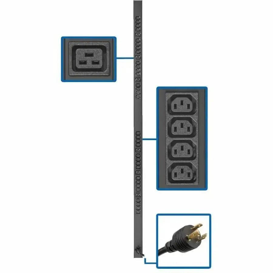 Eaton Tripp Lite Series PDUV20HVL6-72 38-Outlets Network Power Distribution Unit by Eaton Corporation