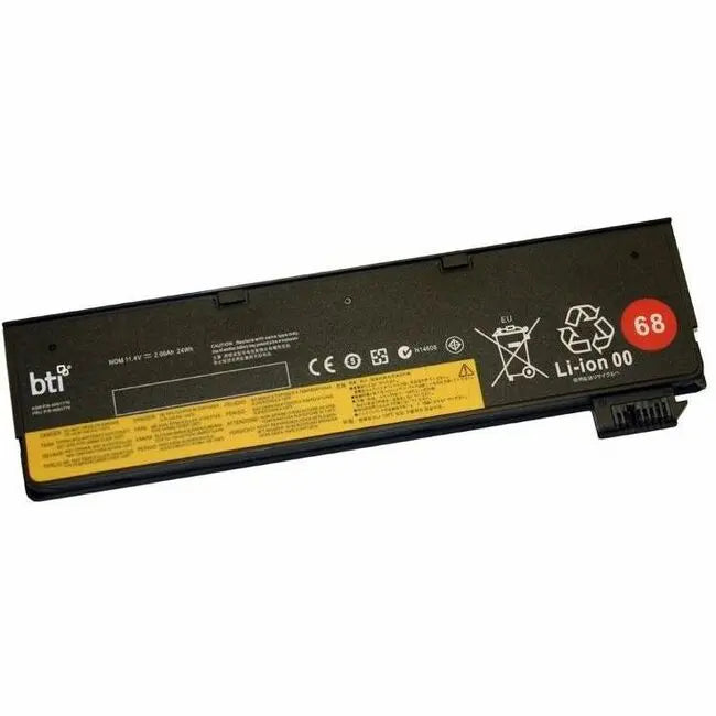 BTI 0C52861-BTI Laptop Battery for ThinkPad L450, L460, L470, T440, T450, T460, T470P, W550, X240 - 11.4V 24Wh 3 Cell Replacement